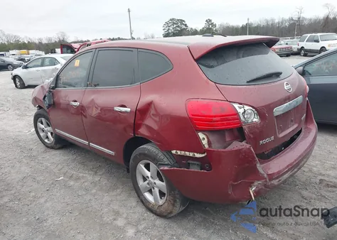 2012 Nissan Rogue S z USA, uszkodzony, nr VIN JN8AS5MT6CW291318